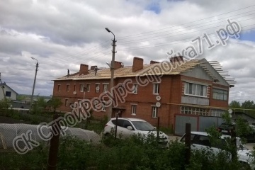 Ремонт кровли жилого дома в Суворовском районе
